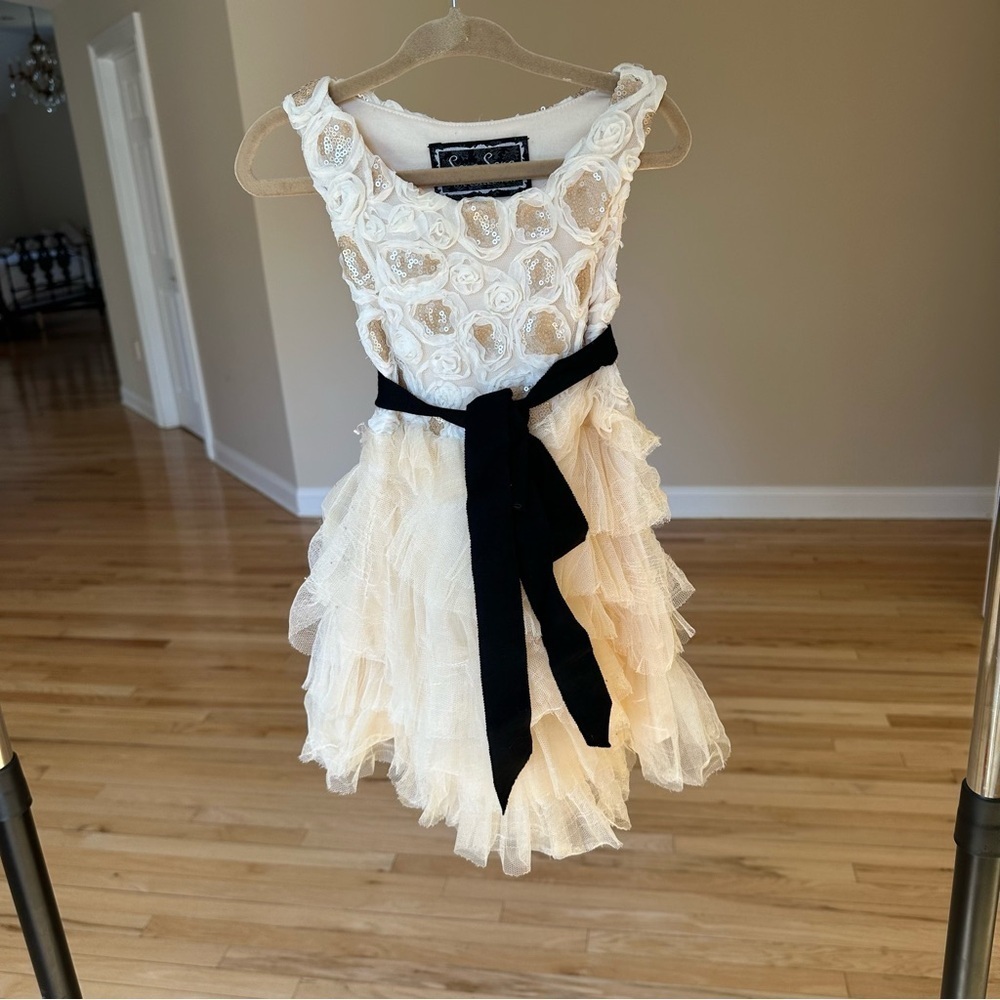 Sara Sara The Collection sequins and tulle dress